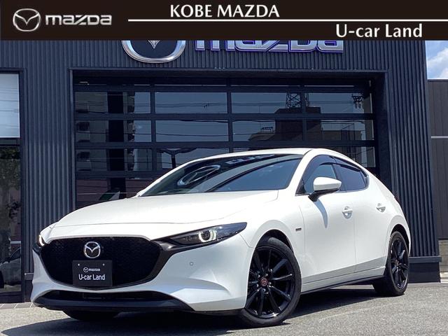 マツダ ＭＡＺＤＡ３ファストバック ２．０　２０Ｓ　１００周年　特別記念車　ナビＳＤカード　３６０°ビューカメラ　ＥＴＣ　ＢＯＳＥスピーカーシステム　ＭＲＣＣ　パワーシート　シートヒーター　パドルシフト　アクティブドライビングディスプレイ　フルセグＴＶ　ＣＤ　ＤＶＤ