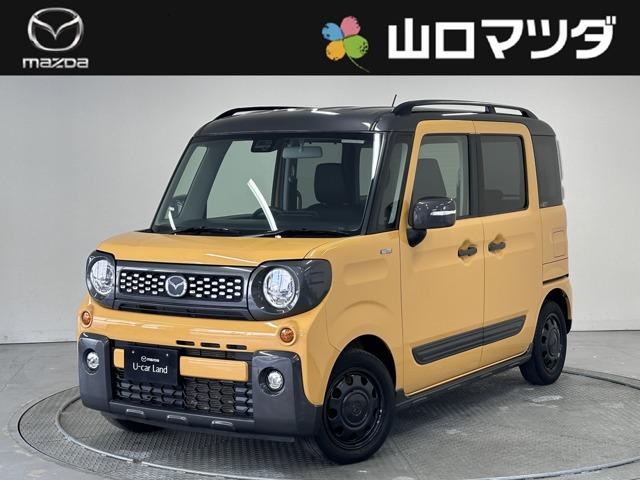 マツダ ６６０　カスタムスタイル　ハイブリッド　ＸＳ　両側ＰＳＤ　ナビバックモニター　禁煙車　運転席側シートヒーター　禁煙　ｉ－ｓｔｏｐ　ＬＥＤ　ミュージックプレイヤー接続可　スマートキー　コーナーセンサー　バックカメラ　ＥＴＣ　フルオートエアコン　ＰＳ