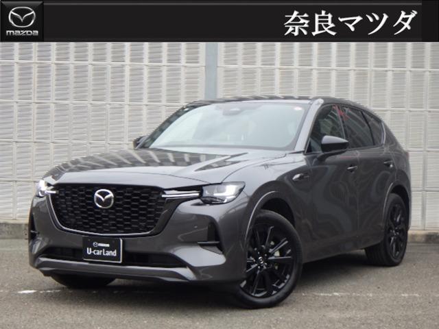 ＣＸ−６０(マツダ) ３．３　ＸＤハイブリッド　エクスクルーシブ　スポーツ　ディー　黒革シート　純正ナビ 中古車画像