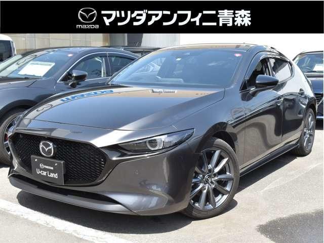 マツダ ＭＡＺＤＡ３ファストバック ２０Ｓ　Ｌ　Ｐａｃｋａｇｅ　３６０°セーフティＰＫＧ　ＢＯＳ　２カメラドラレコ　ＥＴＣ　エンジンスターター　後カメラ　ＡＣＣ　ＤＶＤ再生　地デジ　ワンオーナー　４ＷＤ　アイドリングストップ　盗難防止システム　ＬＥＤヘッドランプ　運転席パワーシート　メモリーナビ