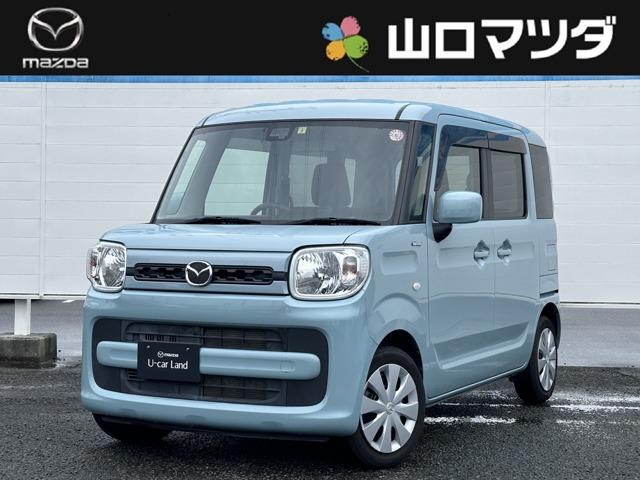 マツダ ６６０　カスタムスタイル　ハイブリッド　ＸＧ　衝突軽減ブレーキ　認定中古車　メモリーナビ　フルセグＴＶ　クリアランスソナー　ＤＶＤ　両側スライドドア　Ｓヒーター　横滑り防止　Ｉ－ＳＴＯＰ　ＡＡＣ　記録簿　盗難防止システム　スマートキー　ＡＢＳ