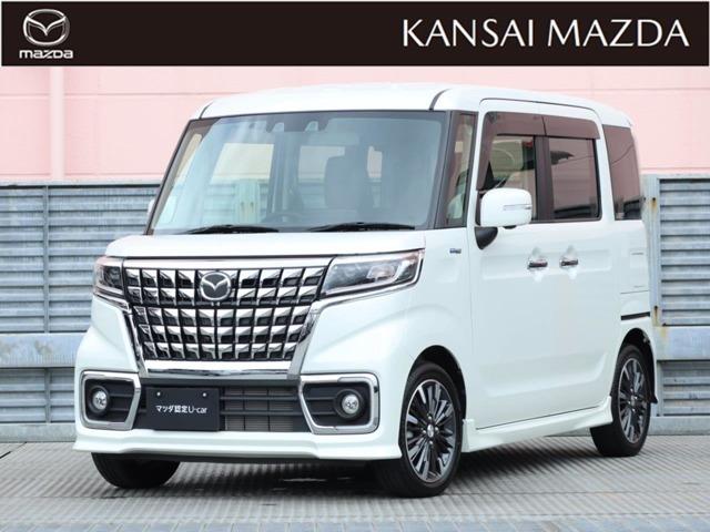 フレアワゴンカスタムスタイル(マツダ) ６６０　カスタムスタイル　ハイブリッド　ＸＴ　マツダ認定中古車　衝突被害軽減ブレーキ 中古車画像