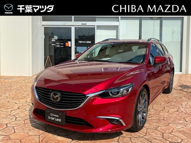 アテンザワゴン(マツダ) 2.5 25S Lパッケージ 白革 ナビ ETC バックモニター 中古車画像