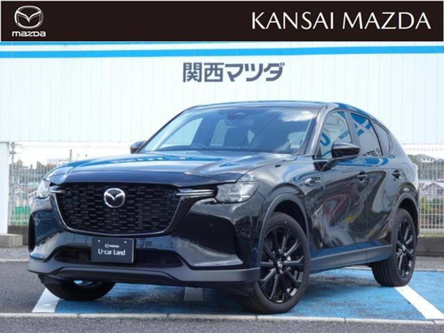 デモカーアップ　※当社で試乗車に使用していたお車です 令和７年式　ＣＸ－６０　ＸＤ　ＳＰ　セーフティ＆シースルービューＰＫＧ