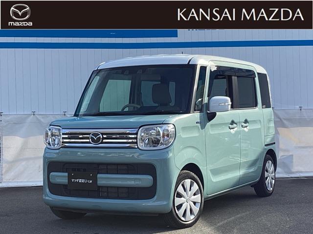 令和４年式　フレアワゴンハイブリッドＸＳ　マツダ認定中古車　ビルトインＥ