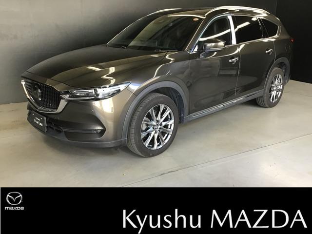 ＣＸ−８(マツダ) ２５Ｓ　Ｌ−ＰＫＧ　全方位モニターナビ　ＰＷゲート　７人乗り　オートエアコン　Ｐシート　ＬＥＤヘッドライト　レーダークルーズ　ＢＴ　本革シート　バックモニター　キーフリー　メモリーナビ　アルミホイール　ＵＳＢ　横滑り防止 中古車画像