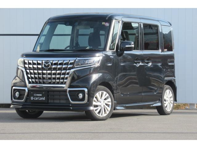 フレアワゴンカスタムスタイル(マツダ) ６６０　カスタムスタイル　ハイブリッド　ＸＧ　衝突軽減ブレ−キオートクル−ズオートエアコ 中古車画像