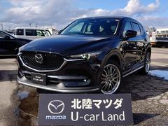 CX-5 2.2 XD Lパッケージ ディーゼルターボ 4WD パワーバックゲート レーダーC 1オーナー エアロ エアコン リアカメラ 本革 BT接続 キーフリー 電動パワーシート アイストップ オートLED サンルーフ付き ターボ ミュージックプレイヤー接続可 中古車画像