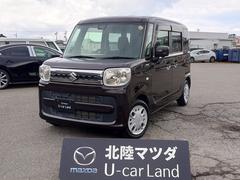 スペーシア 660 ハイブリッド X 4WD デュアルセンサーブレーキS 両側パワードア コーナーセンサ スマートエントリー 地デジフルセグ シ-トヒ-タ- フロントカメラ フルタイム4WD i-stop フリーキー ナビTV イモビライザー 中古車画像