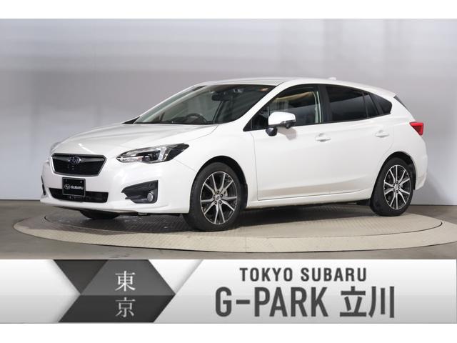 スバル インプレッサスポーツ２ ０ｉ ｌ ｅｙｅｓｉｇｈｔ ２年間走行距離無制限スバルあんしん保証付き ２ｗｄ 衝突被害軽減ブレーキ アイサイトｖｅｒ３ 前後ドライブレコーダー ナビ ｕｓｂ ｂｌｕｅｔｏｏｔｈ接続 左サイド リアカメラ ｅｔｃ２ ０の中古車 19
