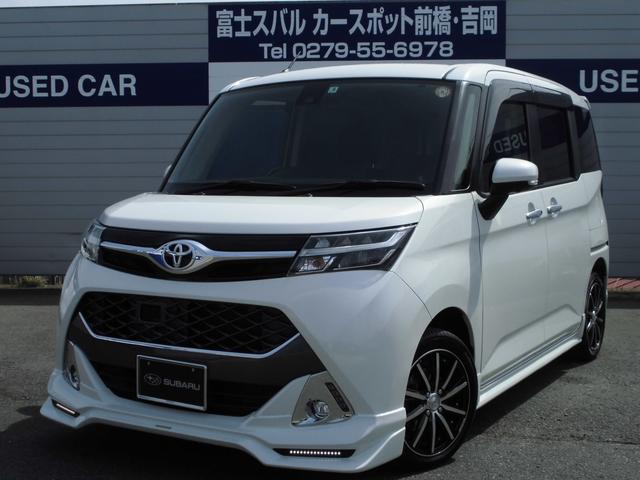 トヨタ タンク カスタムＧ－Ｔ　ナビ　ルーフスポイラー　エアロ　社外アルミ