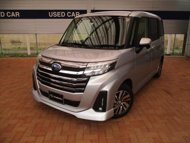 ベースグレード　弊社元社用車使用　ナビ　ＡＷＤ　スマートアシスト・スマートキー・盗難防止システム・キーレスアクセス＆プッシュスタート・電動格納ミラー・１４ＡＷ・寒冷地仕様・禁煙車・ＣＤ・ＤＶＤ・アイドリングストップ・両側電動スライドドア