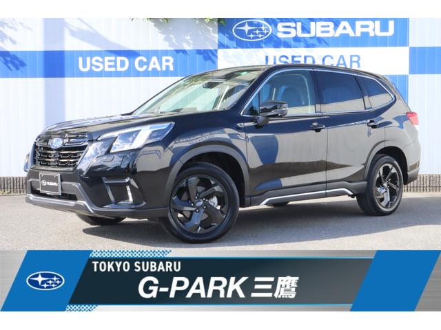 フォレスター(スバル) スポーツ　サンルーフ　８ｉｎビルトインナビ　ＥＴＣ　パワーシート　シートヒーター　ハンドルヒーター　左右独立温度調整機能付きフルオートエアコン　ドライバーモニタリングシステム　パワーリヤゲート　フロント＆サイド＆バックカメラ 中古車画像