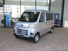 サンバーバン トランスポーター 元社用車 スペアタイヤ スマアシ付き 障害物センサー オートライト オートマチックハイビム ワンオナ アイドリングストップ 両側スライドドア 中古車画像