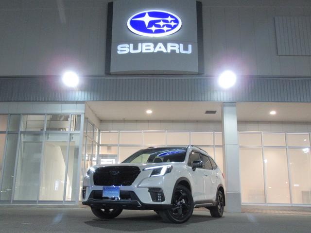 フォレスター(スバル) スポーツ　新世代アイサイト搭載車　ルーフレール付　８インチメモリーナビ　ナビ連動前後録画型ドラレコ　リバース連動ドアミラー　ドアミラーメモリーオート格納機能　アイサイトセイフティプラス　ステアリングヒーター 中古車画像