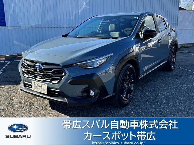 【人気カラーのオフショアブルーのクロストレック入荷】 【ナビ機能やシートヒーターなど人気のオプションが装備済】