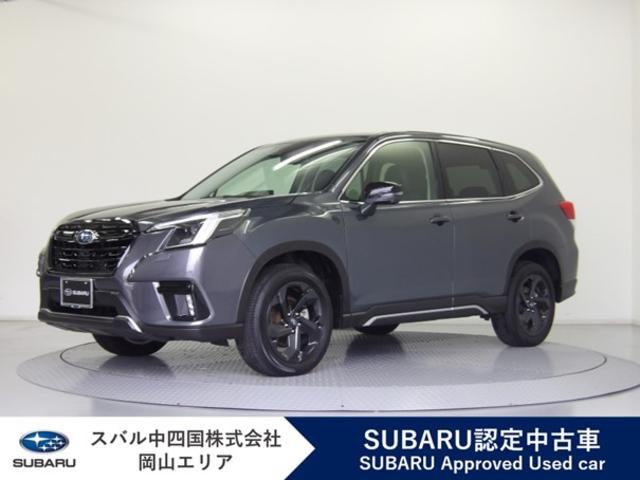 フォレスター（スバル）スポーツ　スバル認定中古車　２年間走行無制限保証付き　パワーリヤゲート　社用車ＵＰ　アダプティブクルーズコントロール　レーンアシスト　シートヒーター　サイドカメラ　電動リアゲート　４ＷＤ 中古車画像