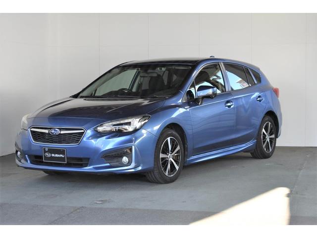インプレッサスポーツ(スバル) １．６ｉ−Ｌ　ＥｙｅＳｉｇｈｔ　Ｓ−ｓｔｙｌｅ　元社有車　左サイドカメラ・オートエアコン装備・パドルシフト機能・アルミペダル・リヤフォグ・歩行者エアバック・１６インチアルミホイール 中古車画像