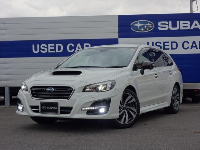 レヴォーグ(スバル) １．６ＧＴ−Ｓ　ＥｙｅＳｉｇｈｔ　ナビ　Ｒカメラ　ＥＴＣ　ナビゲーション　Ｒカメラ　ＥＴＣ　ＬＥＤアクセサリーライナー　フロント＆リヤフォグランプ　フロント＆サイドカメラ　ドアバイザー　ＳＴＩドアハンドルプロテクター　シートヒーター　アイサイトＶｅｒ．３ 中古車画像