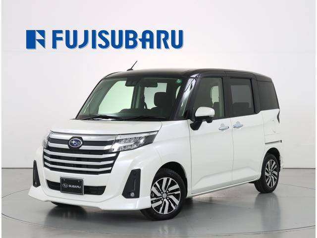 ジャスティ(スバル) ベースグレード　元弊社社用車　ナビ　両側電動スライドドア　純正７インチナビ　スマートアシスト　追従クルコン　フルＬＥＤヘッドランプ　パノラミックビューモニター　シートヒーター　ワンオーナー　禁煙車 中古車画像