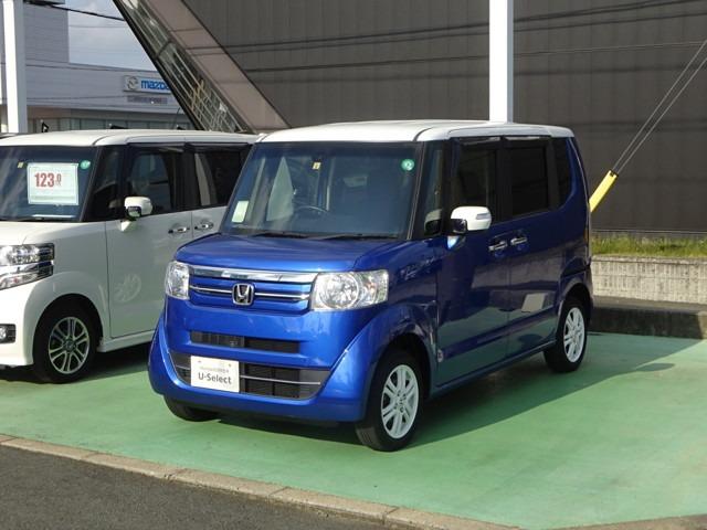 みつかる 50台 n box 2トーンカラースタイル g lパッケージ 助手席側電動スライドドア アイドリングストップ スマートキー panasonicsdナビ ワンセグtv bluetoothaudio バックカメラ 純正14インチアルミ 横滑り防止装置 econ