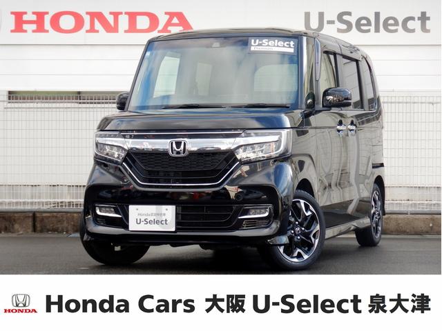 G・Lターボホンダセンシング ・・当社顧客ワンオーナー車 純正ナビ・スマホ連携対応・ バックカメラ 革コンビ内装 パドルシフト 両側パワースライドドア 衝突軽減装置 サイド&カーテンエアバック 車間&車線維持クルコン 15アルミ(1枚目)