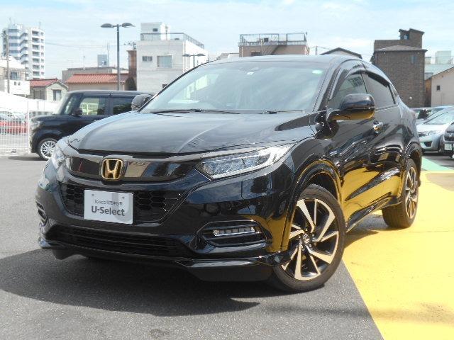 Honda Vezel Hybrid Rs Honda Sensing 18 Black Km Details Japanese Used Cars Goo Net Exchange