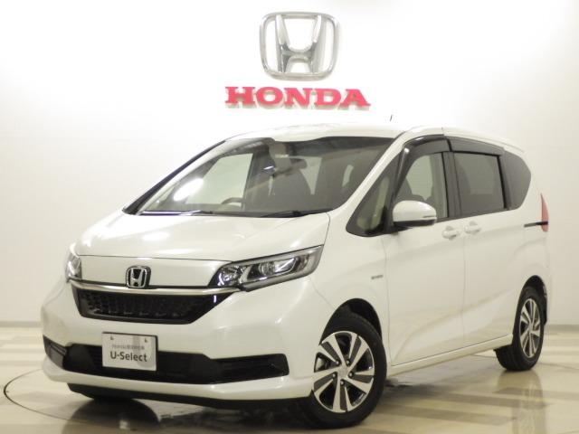 ハイブリッド・Gホンダセンシング ホンダ無料保証2年付き 元試乗車 禁煙 前後ドラレコ アルミ 地デジ クルーズコントロール 衝突軽減 LEDヘッドライト Bカメ ナビTV メモリーナビ ETC スマートキー キーレス 盗難防止装置(1枚目)