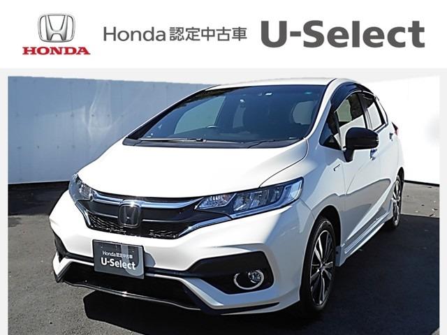 Honda Fit Hybrid S Honda Sensing 17 White 516 Km Details Japanese Used Cars Goo Net Exchange