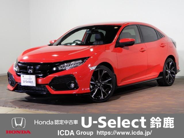 ホンダ シビックハッチバック 純正ｓｄナビフルセグｔｖ ｄｖｄ再生可能 ブルートゥース バックカメラ ｅｔｃ ワンオーナー ｌｅｄオートライト ホンダセンシング 黒革シート シートヒーター パワーシートの中古車 車体価格249 8万円 18 平成30 年式 走行2 9万キロ 車体