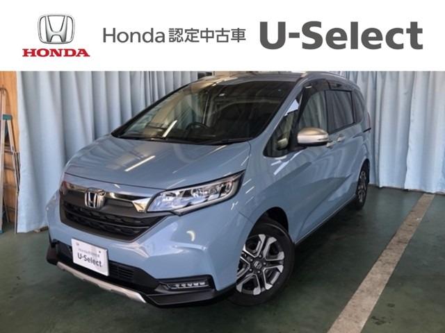 ホンダ フリード クロスター ホンダセンシング 当社デモカー バックモニター 両側パワースライドドア メモリーナビ ナビｔｖ アイドリングストップ シートヒーター 横滑り防止装置 エアバッグ パワーウインドウ オートエアコン 地デジ ｅｔｃ車載器の中古車 令和2