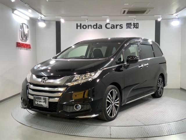 オデッセイ ホンダ アブソルート ｅｘ １年保証付き 禁煙車 ７人乗り ホンダセンシング装備 純正メモリーナビ リアカメラ ｅｔｃ 両側電動スライドドア 後席用フリップダウンモニター ｌｅｄヘッドライト スマートキー 愛知県 アブソルート ｅｘ １年保証付き 禁煙