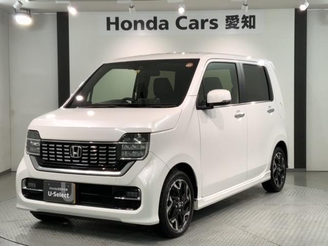 ホンダ ｎ ｗｇｎカスタムｌ ターボホンダセンシング 当社試乗車 新車保証継承 禁煙車 用品メモリーナビ リアカメラ ｅｔｃ ｌｅｄヘッドライト シートヒーター スマートキーの中古車 車体価格160 9万円 21 令和3 年式 走行0 3万キロ 車体色プラチナホワイトパール