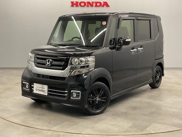 ホンダ ｎ ｂｏｘカスタム その他 ｇ ｓｓブラックスタイルパッケージ 純正ｇａｔｈｅｒｓ７インチナビ ｖｘｍ １７４ｖｆｘｉ ナビ装着用スペシャルパッケージｅｔｃ車載器ナビ連動 アレルクリーンシート ディスチャージヘッドライトオートライトコントロール付き