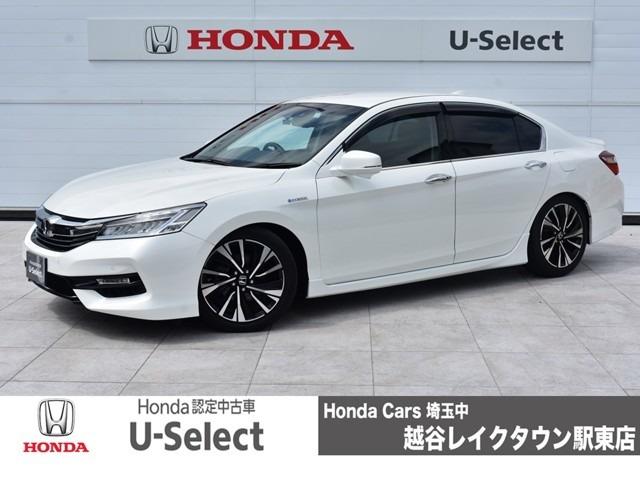 ホンダ アコードハイブリッド ｅｘ 純正ｍナビ ドラレコ ｈセンシング ｅｔｃの中古車 グーネット中古車