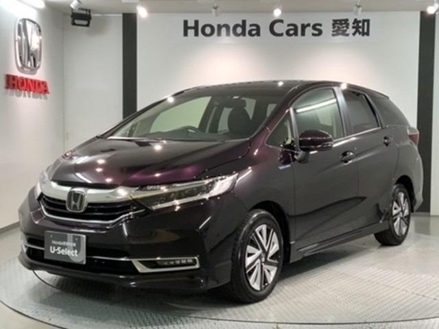 ホンダ シャトル ハイブリッドｘセンシング 当社試乗禁煙車 ｐベルベットｐ 現行モデル 新車保証継承の中古車 グーネット中古車