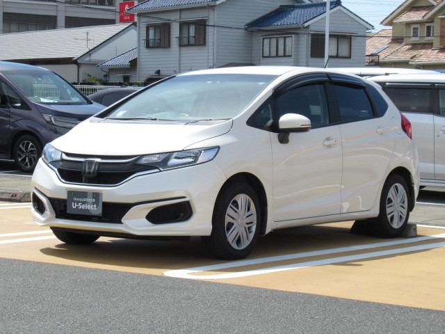 13G・F ワンオーナー 2年保証 純正CDオーディオ ホンダセンシング 衝突軽減ブレーキ レーンキープアシスト 路外逸脱防止 急発進防止 横滑り防止 スマートキー イモビライザー ETC アイドリングストップ(1枚目)