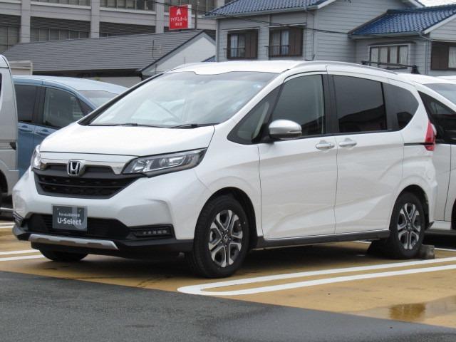 フリード ホンダ クロスター ホンダセンシング 当社デモカー ２年保証 ギャザズ７インチナビバックカメラ フルセグ ｃｄ録音 ｂｌｕｅｔｏｏｔｈ ｄｖｄ ホンダセンシング 衝突軽減ブレーキ レーンキープ 両側パワースライド ｅｔｃ ａｗ クロスター 静岡県