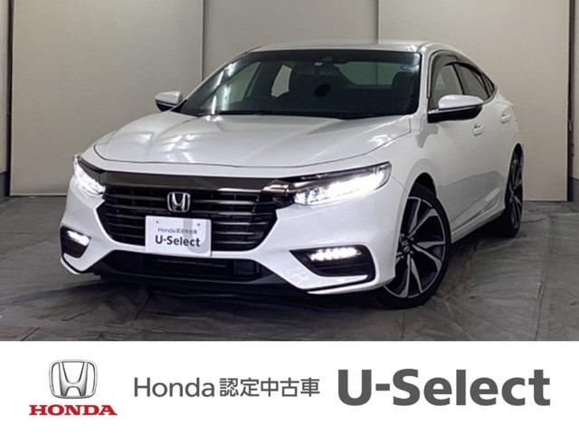 ホンダ インサイト ｅｘ ブラックスタイル デモカー禁煙車 ホンダセンシング サイドｓｒｓの中古車 グーネット中古車