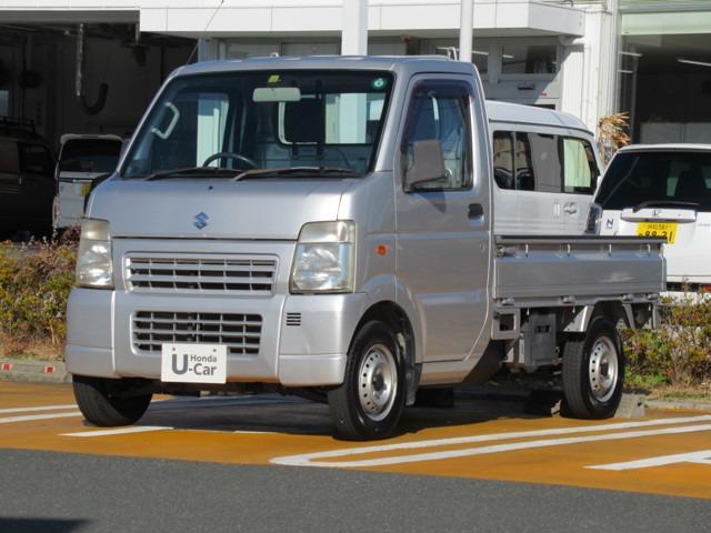 スズキ ＫＣエアコン・パワステ　軽トラック　エアコン　パワステ　５ＭＴ　エアコン付き　パワステ付き