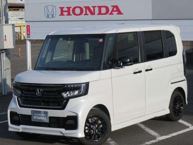 L スタイル+ブラック 保証付き 2年保証 元当社デモカー ギャザズメモリーナビ 画面7インチ ETC リアカメラ ホンダセンシング シートヒーター スマートキー LEDライト 両側電動スライドドア 純正アルミ USB端子付(1枚目)