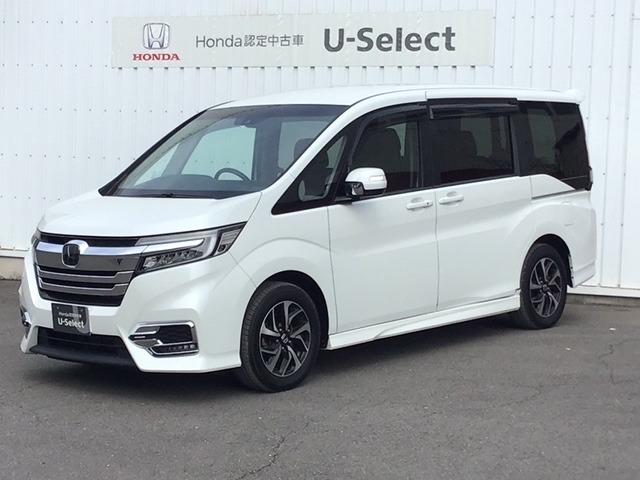スパーダ ホンダセンシング 純正メモリーナビ LEDライト リヤカメラ DVD再生可 エアコン Bモニター CTBA スマートキーシステム キーフリー メモリナビ AUX ナビ&TV ターボ LEDヘッドライト ETC付 CD(1枚目)