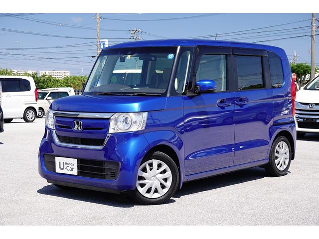 沖縄の中古車 ホンダ Ｎ－ＢＯＸ 支払総額 129.5万円 リ済込 2018(平成30)年 5.5万km ブリリアントスポーティブルーＭ