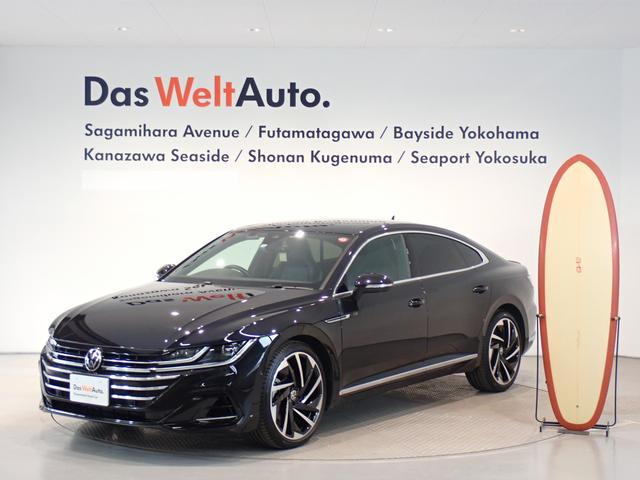 フォルクスワーゲン アルテオン ＴＳＩ　４モーション　Ｒラインアドバンス　本革シート　ＳＳＤカーナビ　ＥＴＣ　アルミホイール（２０インチ）　電動シート　コンフォートシート　シートヒーター　アダプティブクルーズコントロール　アラウンドビューカメラ　パワーテールゲート