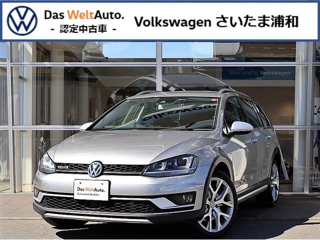 Ｇｏｌｆ　ＡｌｌＴｒａｃｋ　ＴＳＩ　４Ｍｏｔｉｏｎ 弊社にて販売、下取り車両　純正ナビ　バックカメラ　ＥＴＣ　ＡＣＣ