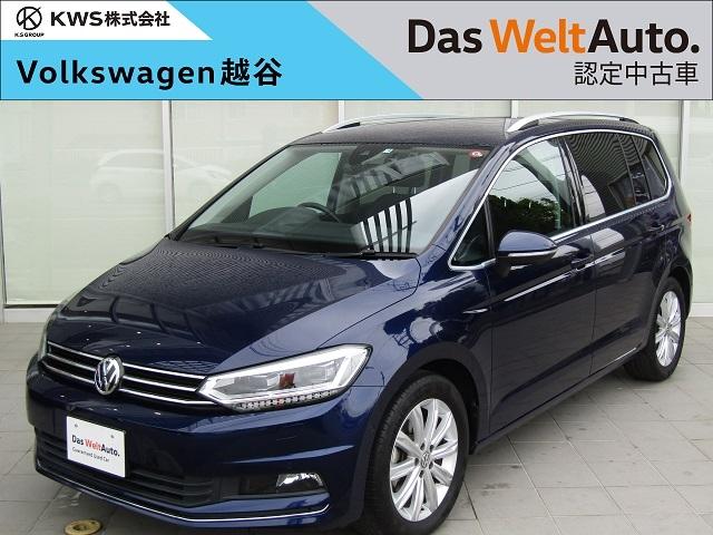 ゴルフトゥーラン(フォルクスワーゲン) ＴＤＩ　ハイライン　ＮＡＶＩ　ＥＴＣ 中古車画像