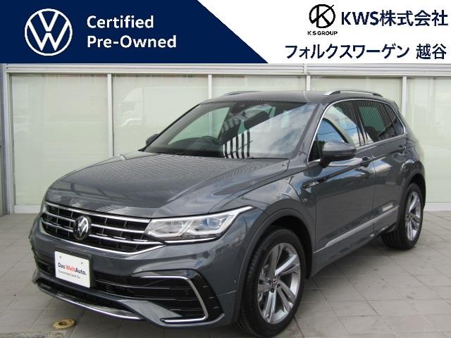 ティグアン(フォルクスワーゲン) ＴＳＩ　４モーション　Ｒライン　弊社元社有車／認定中古車／禁煙車 中古車画像