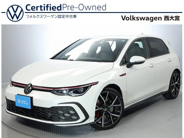 ゴルフＧＴＩ(フォルクスワーゲン) ベースグレード　フォルクスワーゲン認定中古車　ＧＴＩ　本革シート　ＤＣＣパッケージ　本革シート　純正１９インチアルミホイール 中古車画像