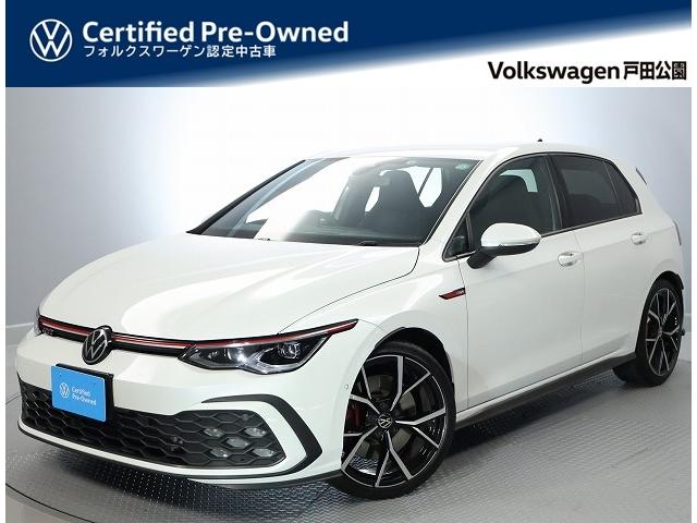 ゴルフＧＴＩ(フォルクスワーゲン) ベースグレード　認定中古車　禁煙車　ワンオーナー　純正インフォティメントシステムＤｉｓｃｏｖｅｒＰｒｏ搭載　アダプティブクルーズコントロール　サイドアシストプラス 中古車画像
