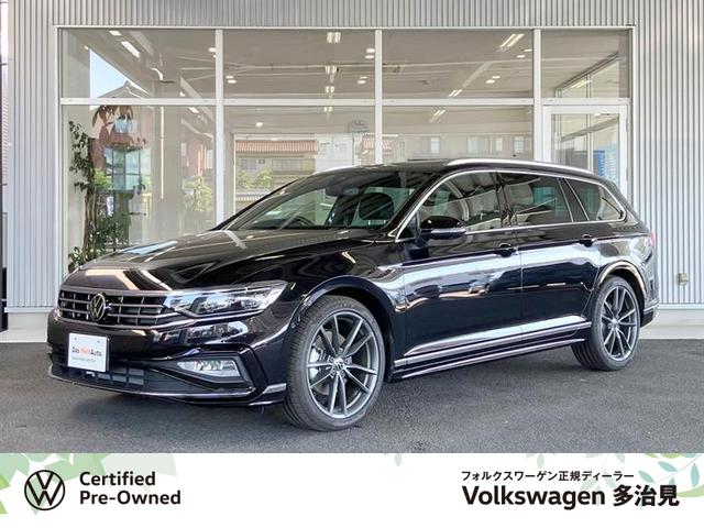 パサートヴァリアント(フォルクスワーゲン) ＴＤＩ　Ｒライン　認定中古車　純正ナビ　ＥＴＣ　Ｂカメラ　衝突軽減ブレーキ　アダクディブクルーズ　ブラインドスポットモニター　リアトラフィックアラート　本革レザーシート　パワーテールゲート　電動スライディングルーフ 中古車画像